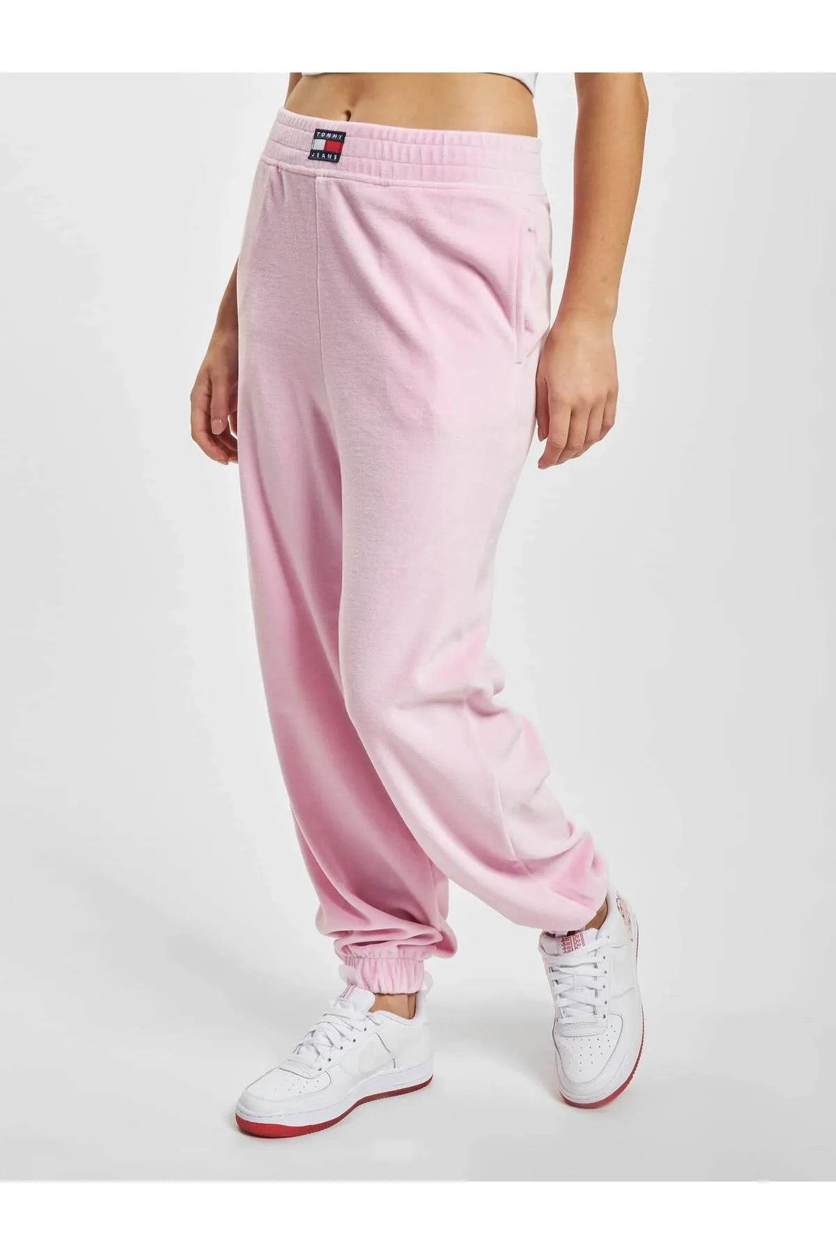 Tommy Hilfiger  Damen Tommy Jeans Velours Abzeichen