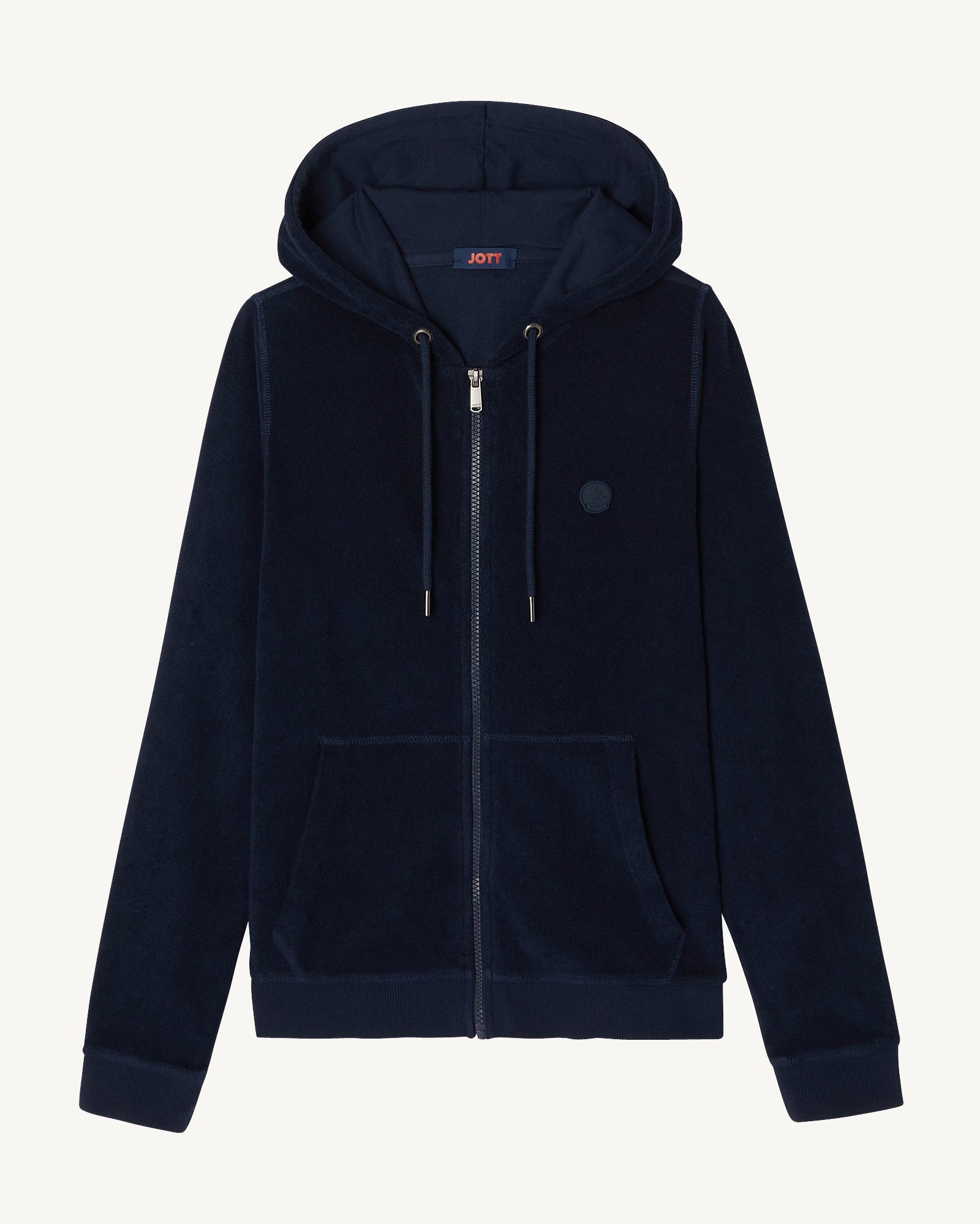 Veste zipée éponge Marine Corail