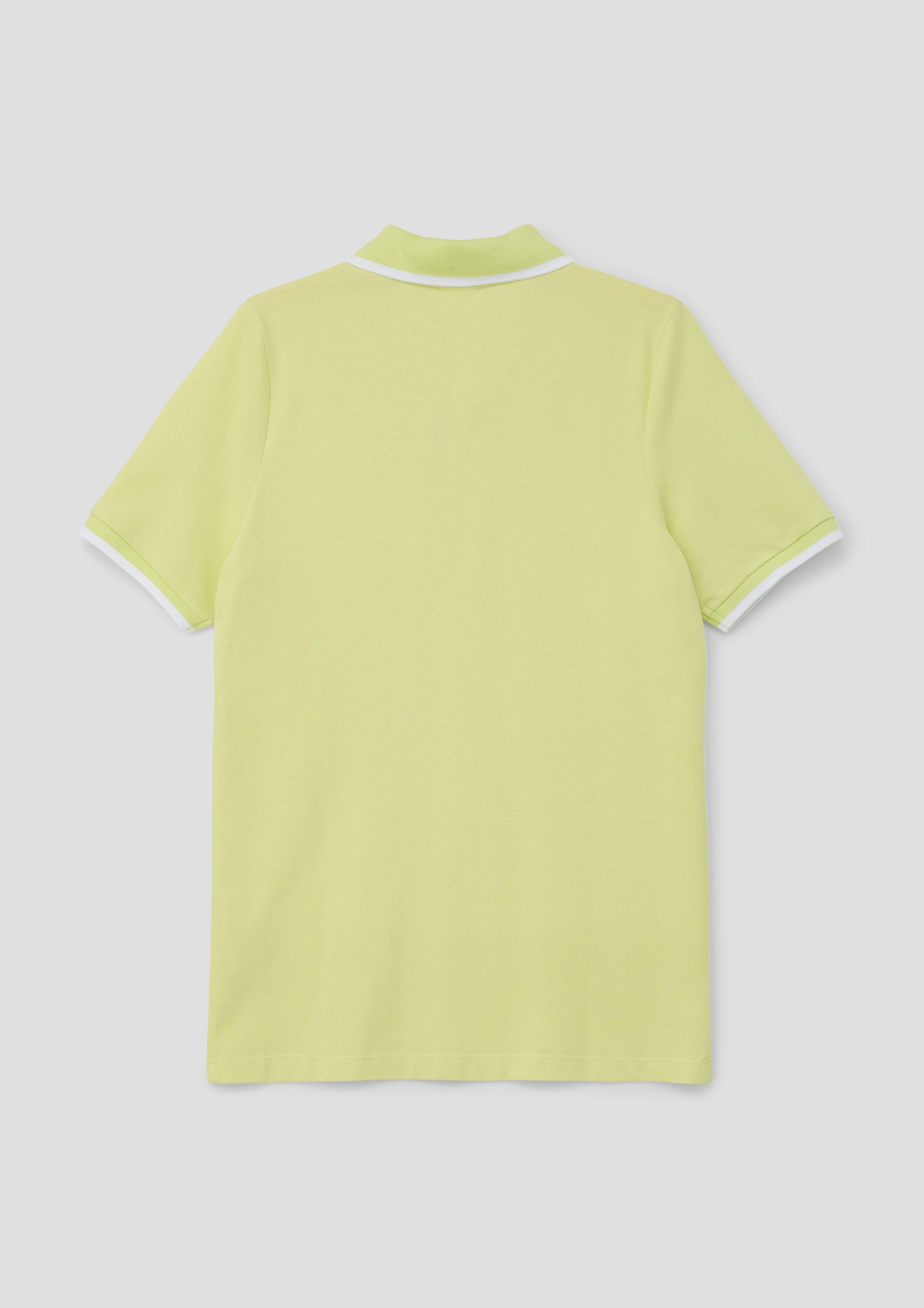 Poloshirt aus Baumwollpiqué  2143085-7017