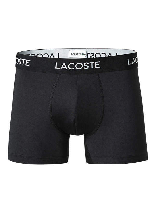 LACOSTE, Trunks, Mikrofaser-Stretch, schwarz