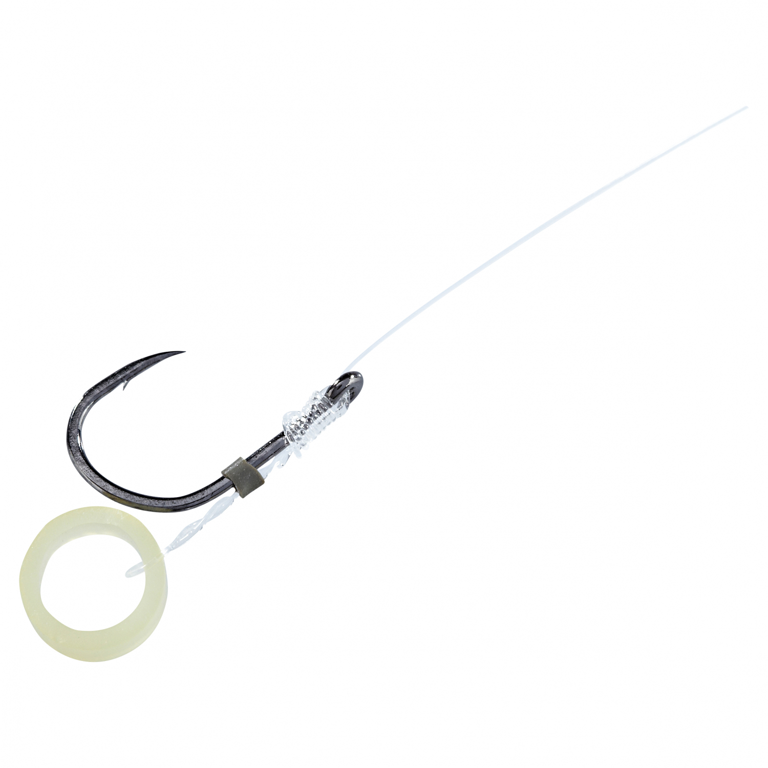 Owner Angelhaken Method Feeder mit Pelletband