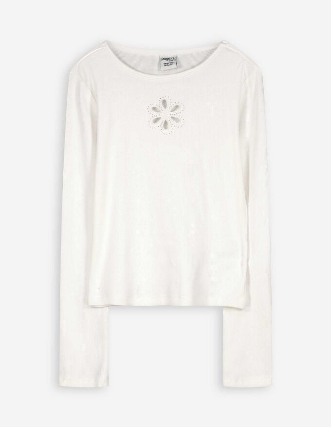 Langarmshirt - Cropped
