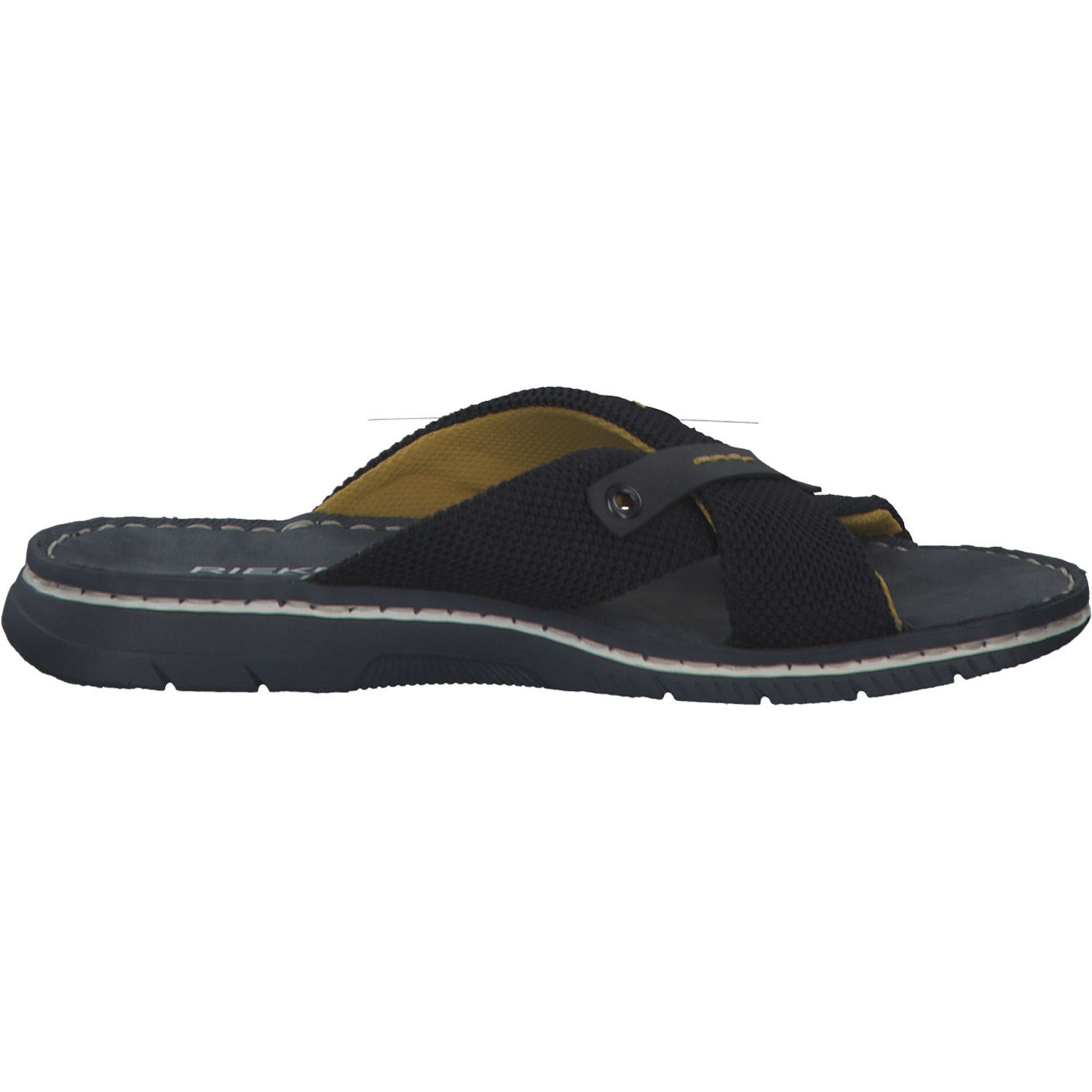 Rieker 21385, Pantoletten & Badeschuhe, Herren, pazifik/blei