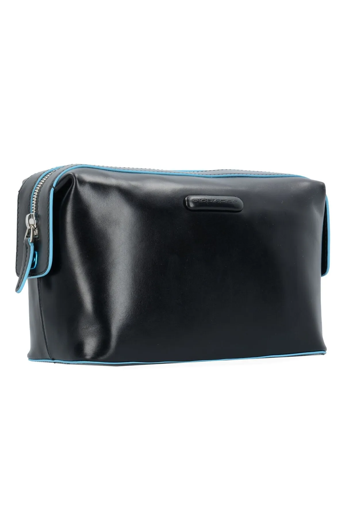 PIQUADRO  Blue Square Kulturbeutel Leder 23 cm