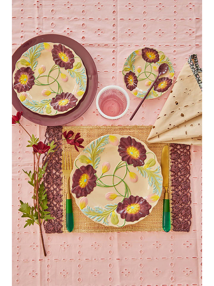 Rice Tischdecke in Rosa - (L)100 x (B)100 cm günstig kaufen onesize