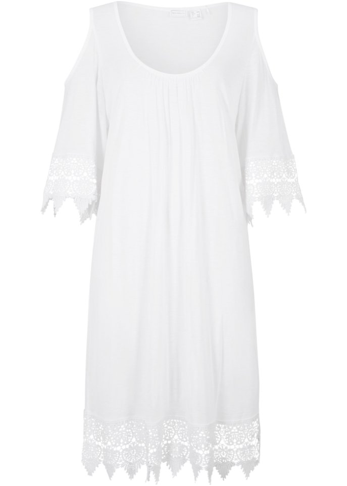 Strand Cold-Shoulder-Shirtkleid