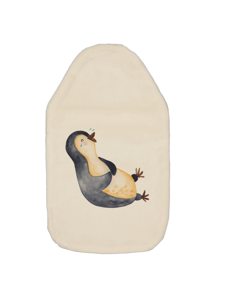 Mr. & Mrs. Panda Wärmflasche Pinguin Lachen ohne Spruch in Weiß günstig kaufen onesize