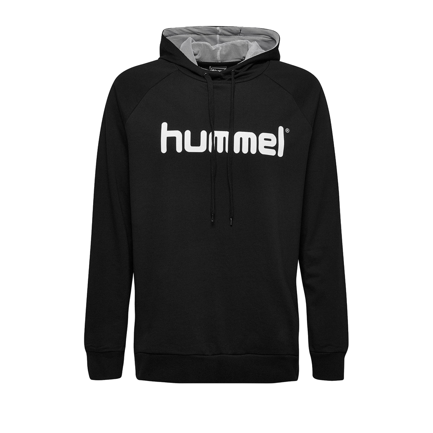 Hummel Cotton Logo Hoody Kids Schwarz F2001