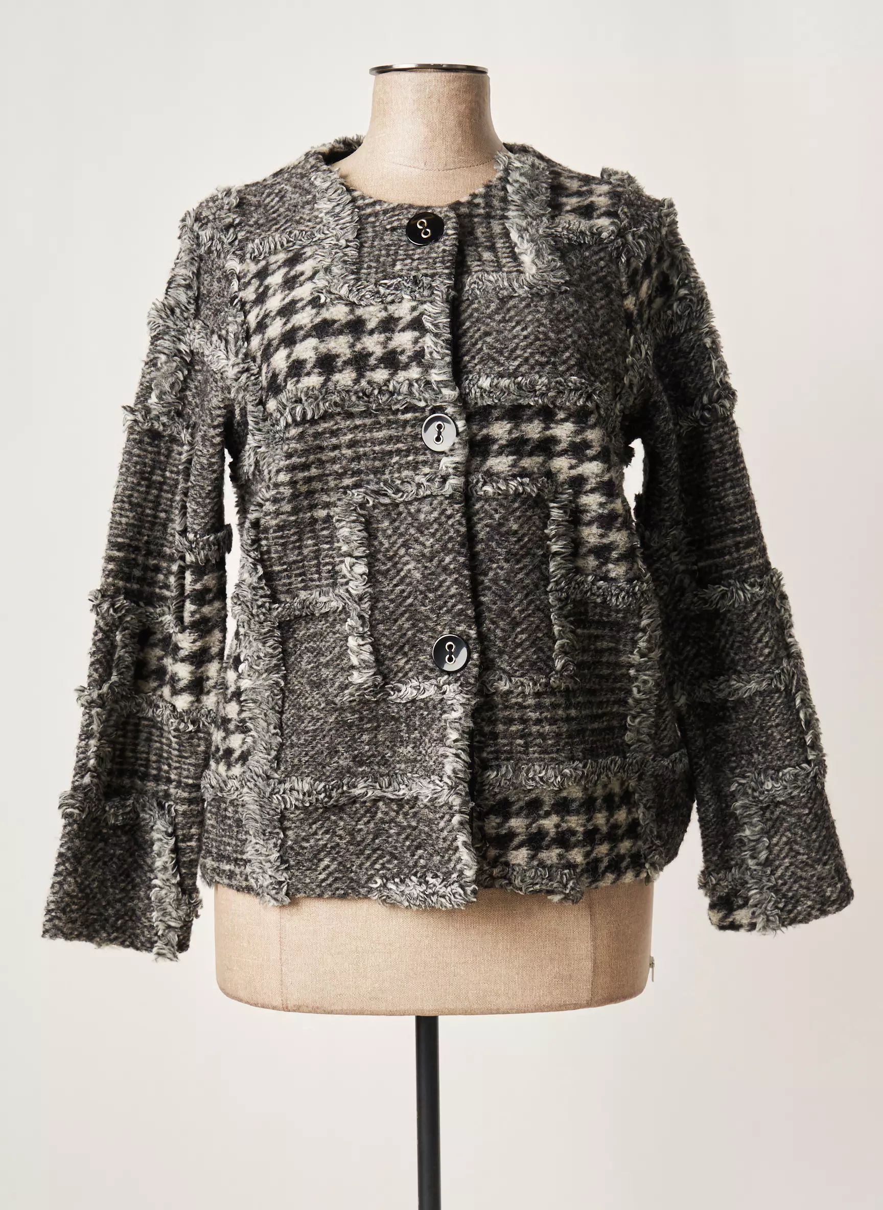Telmail Vestecasual Femme couleur gris