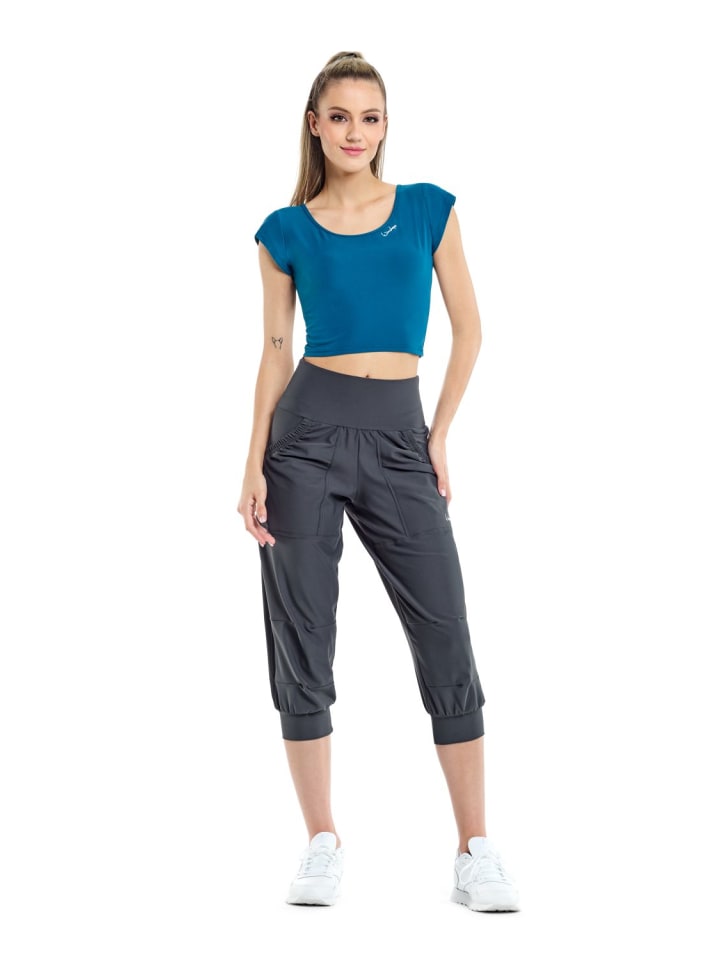 Winshape Functional Comfort ¾ Leisure Trousers LEI201C in anthracite günstig kaufen