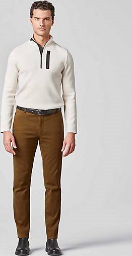 MEYER Chino-Hose Super-Stretch Winter Twill