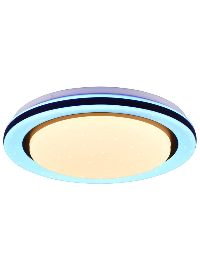 Deckenleuchte mit Farbwechsel und Starlight-Effekt