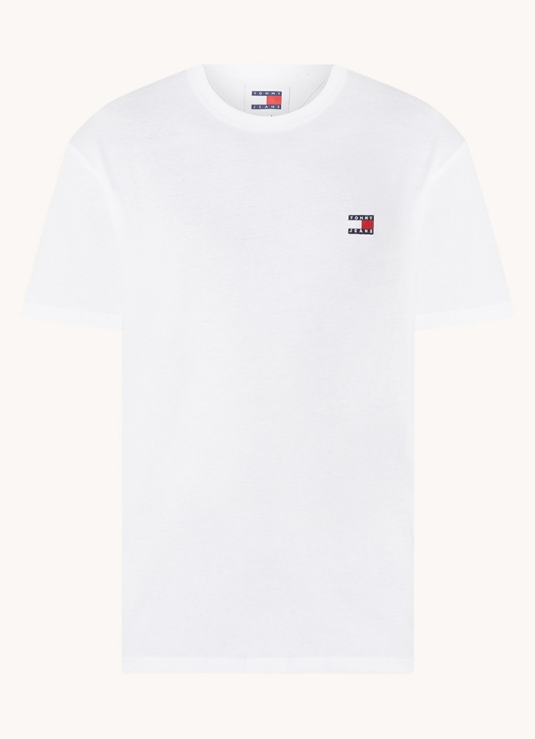 Tricou Tommy Hilfiger cu logo brodat