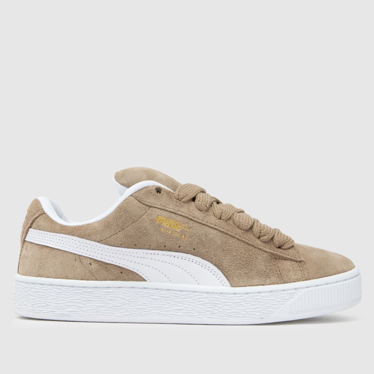 PUMA Suede XL sportcipő khaki színben