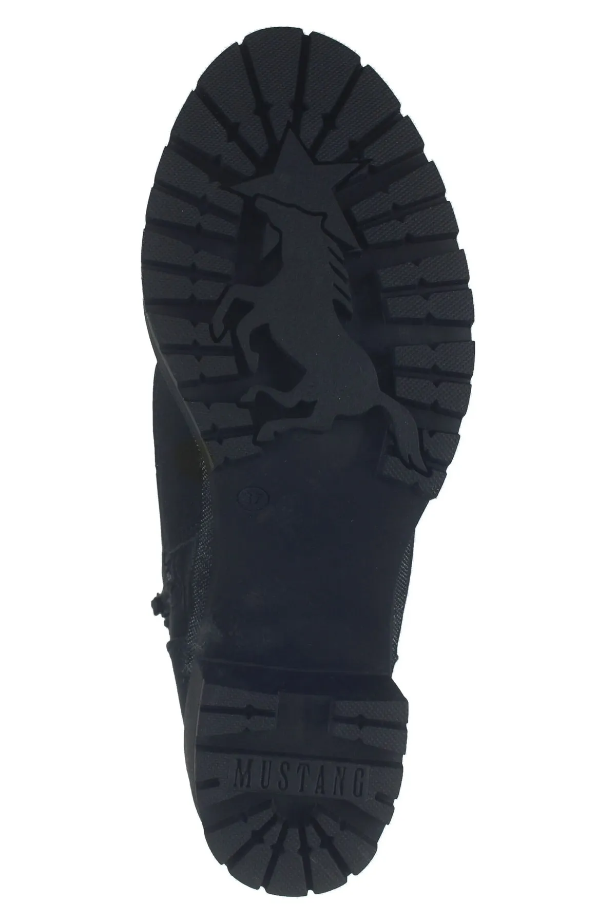 Mustang  Stiefelette - Schwarz - Blockabsatz