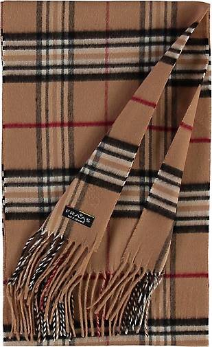 FRAAS Schmaler Cashmink-Schal mit FRAAS Plaid Karo - Made in Germany