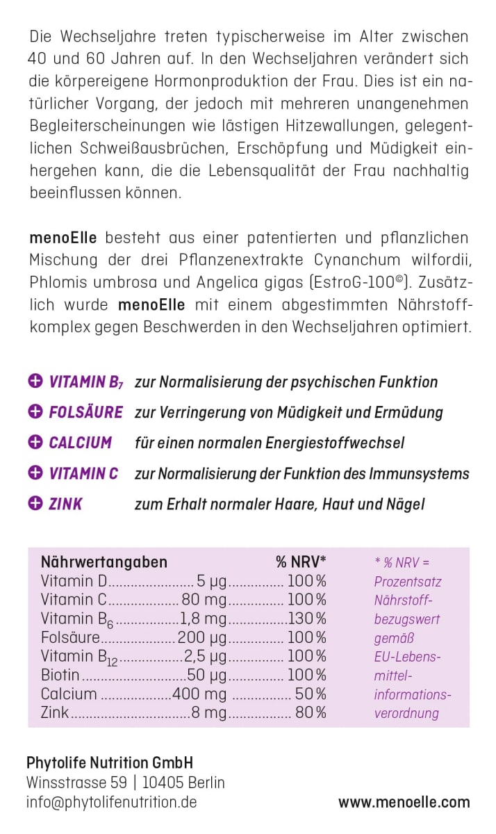 EstroG-100 + Vitamine + Mineralien 60 St., 65 g
