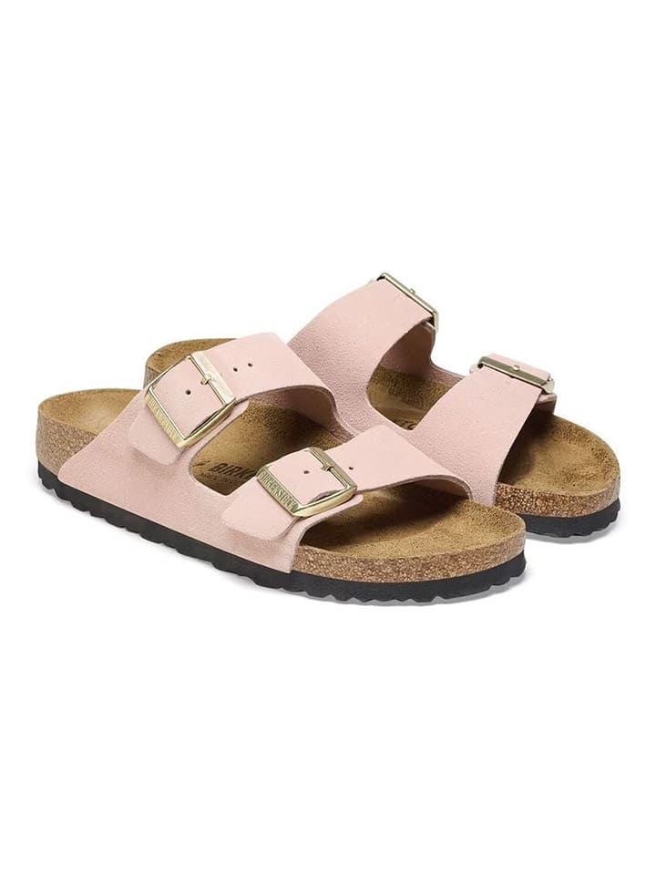 Birkenstock Leder-Pantoletten 