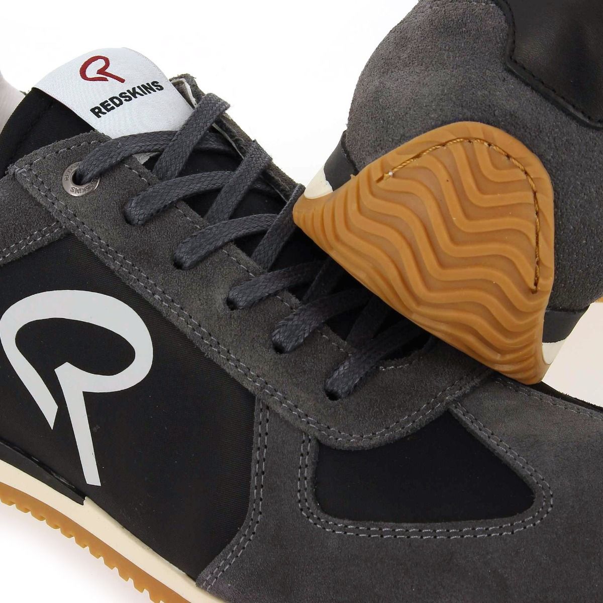 Redskins  BRILLANT  - gris noir