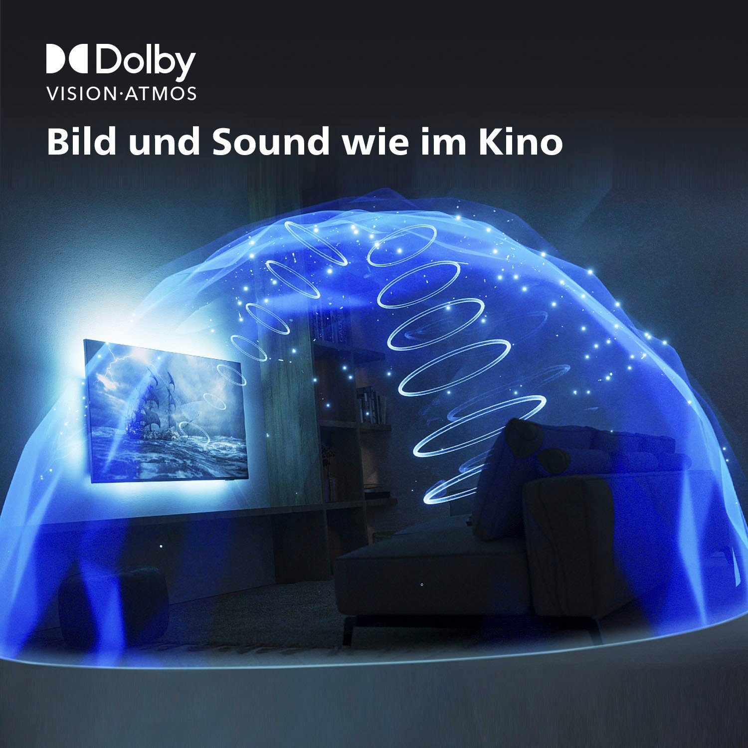 Philips 55PML9008/12 Mini-LED-Fernseher (139 cm/55 Zoll, 4K Ultra HD, Smart-TV)