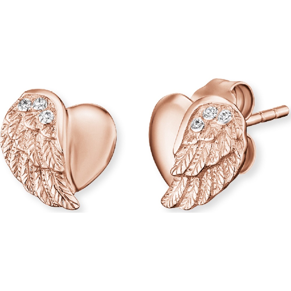 Engelsrufer Boucles d'oreilles à fermoir à poussette 925 Argent Boucles d'oreilles