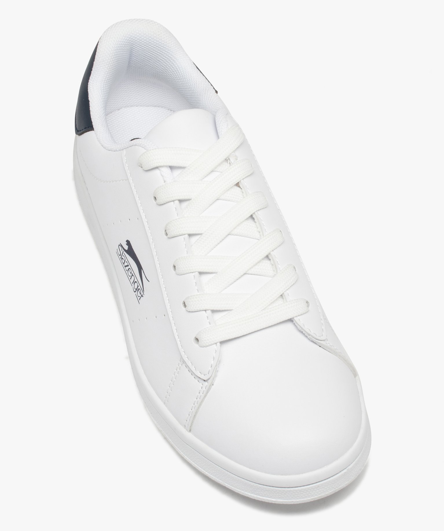 Baskets Garçon unies à lacets - Slazenger Miram blanc | GEMO