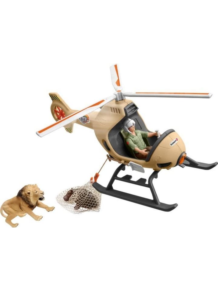 Schleich Wild Life Helikopter Tierrettung in Mehrfarbig ab 3 Jahre günstig kaufen onesize