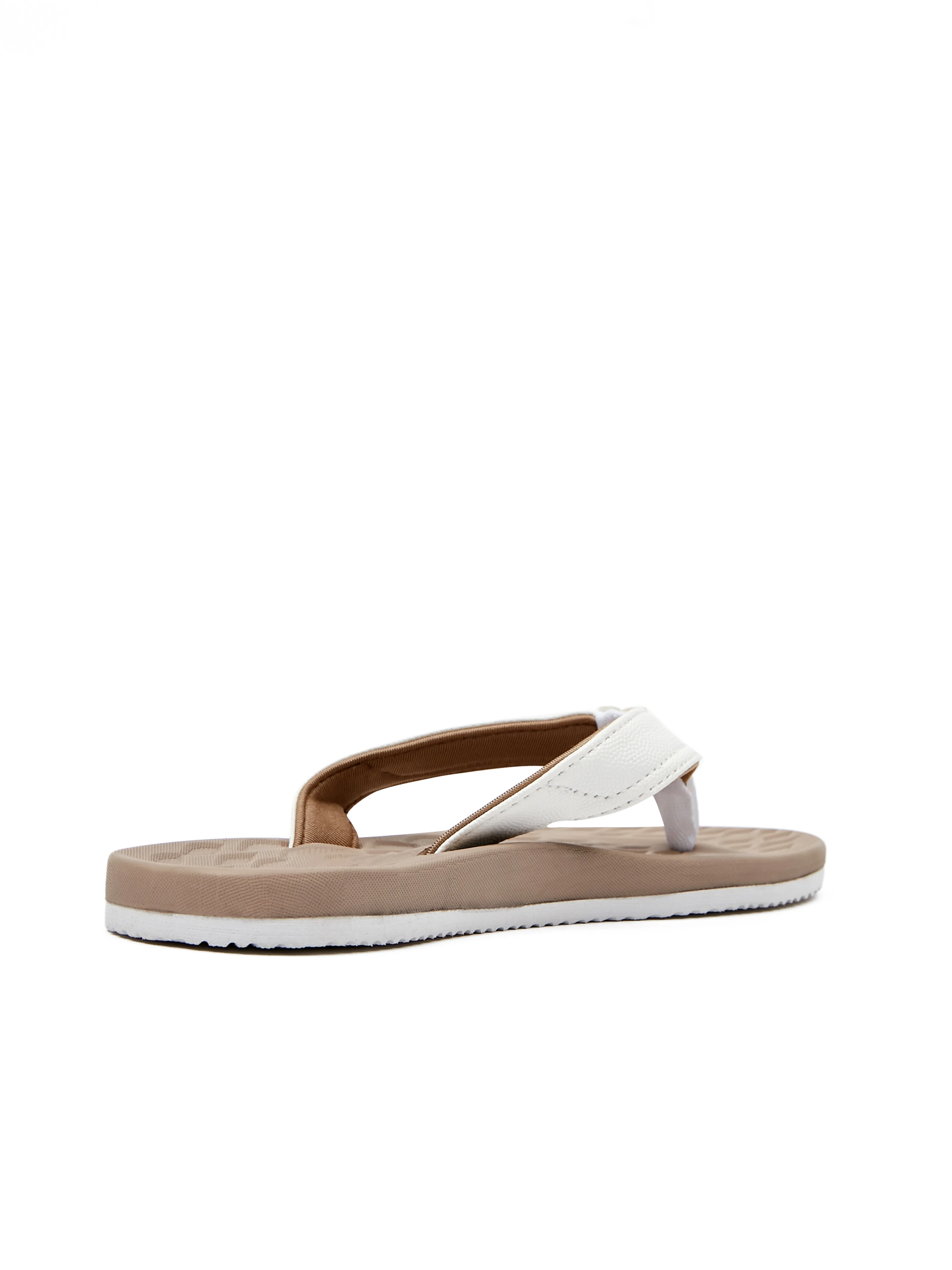 Weiße und beige Damen-Flip-Flops ORSAY