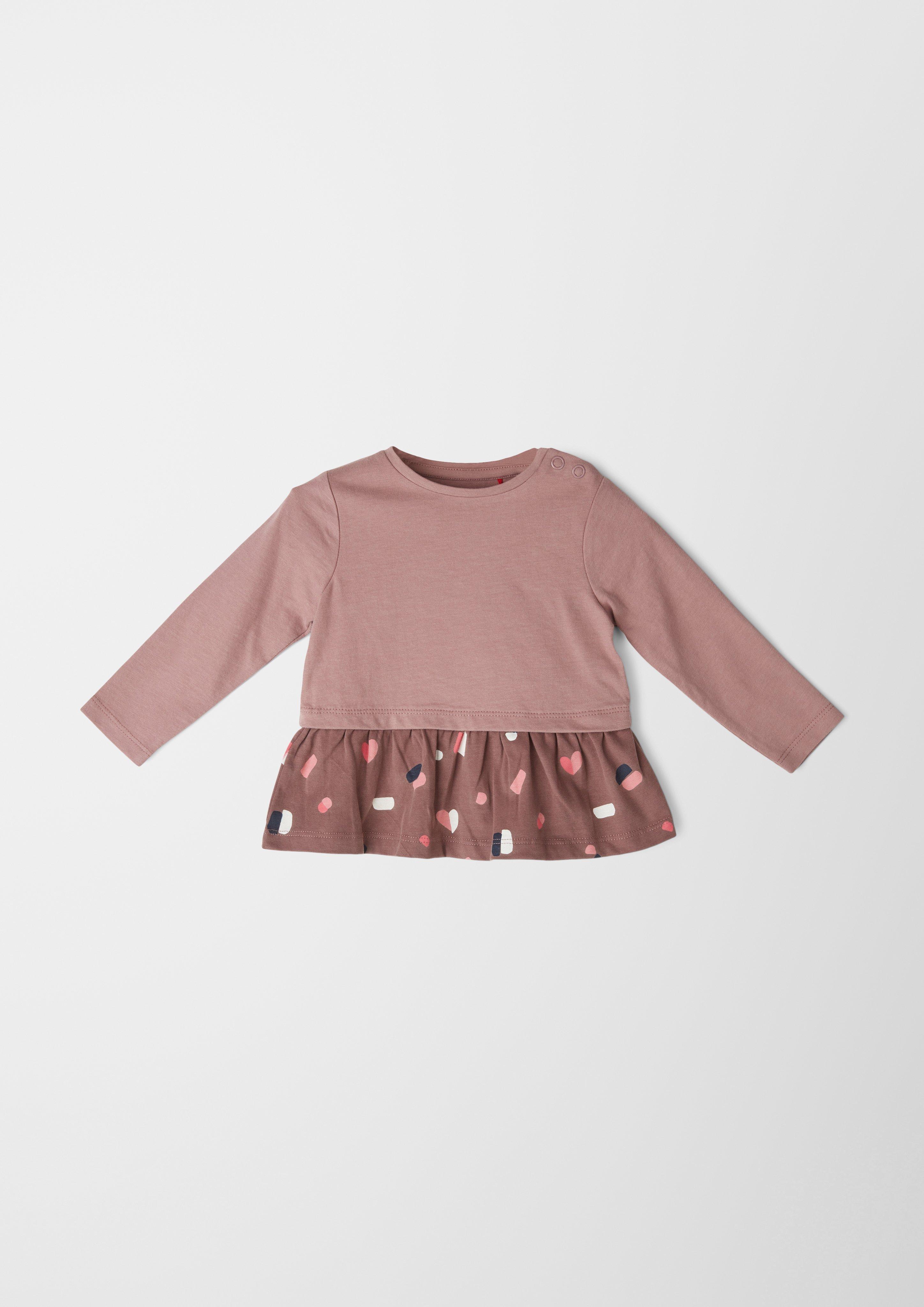 Volantshirt mit Print  2119900-4767