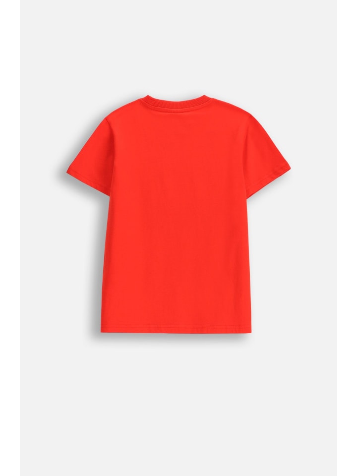 Coccodrillo T-Shirt mit kurzen Ärmeln in rot günstig kaufen
