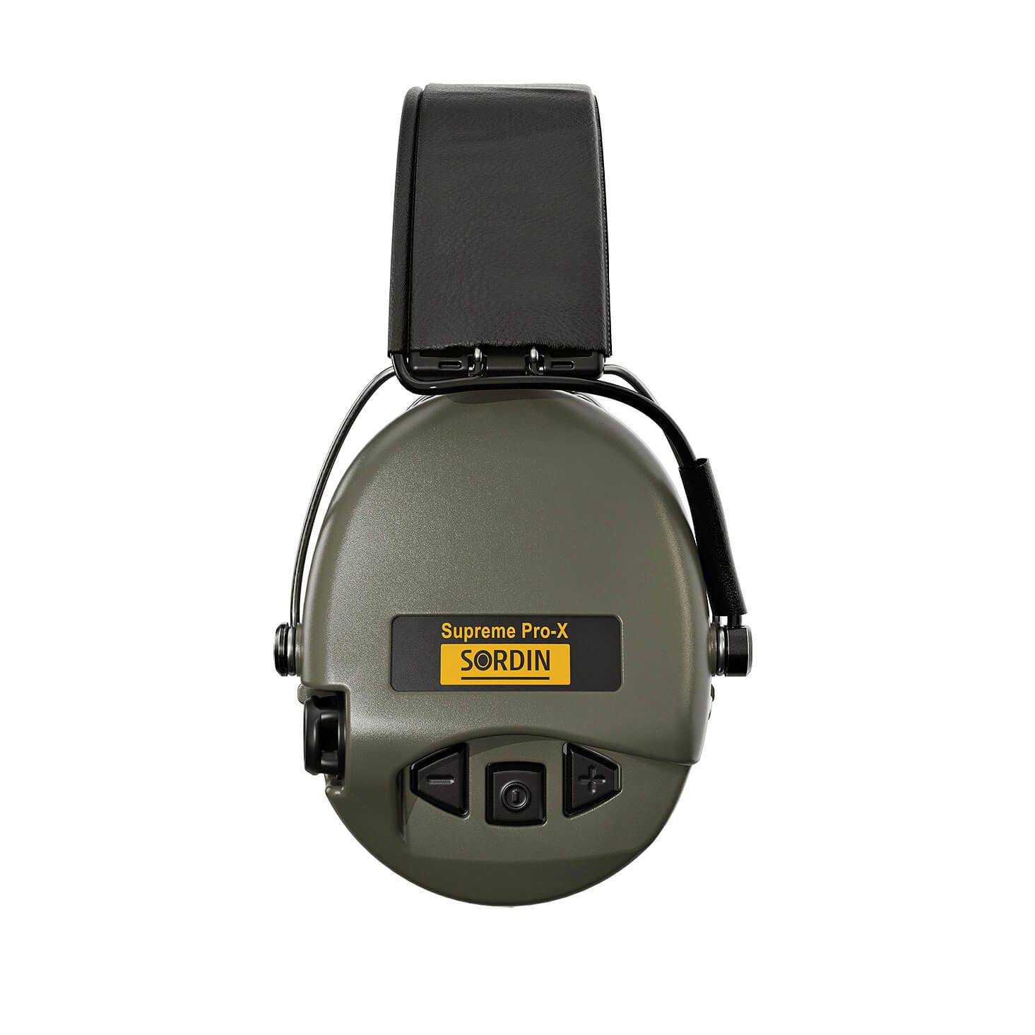Gehörschutz Pro-X mit Lederband u. Gelkissen