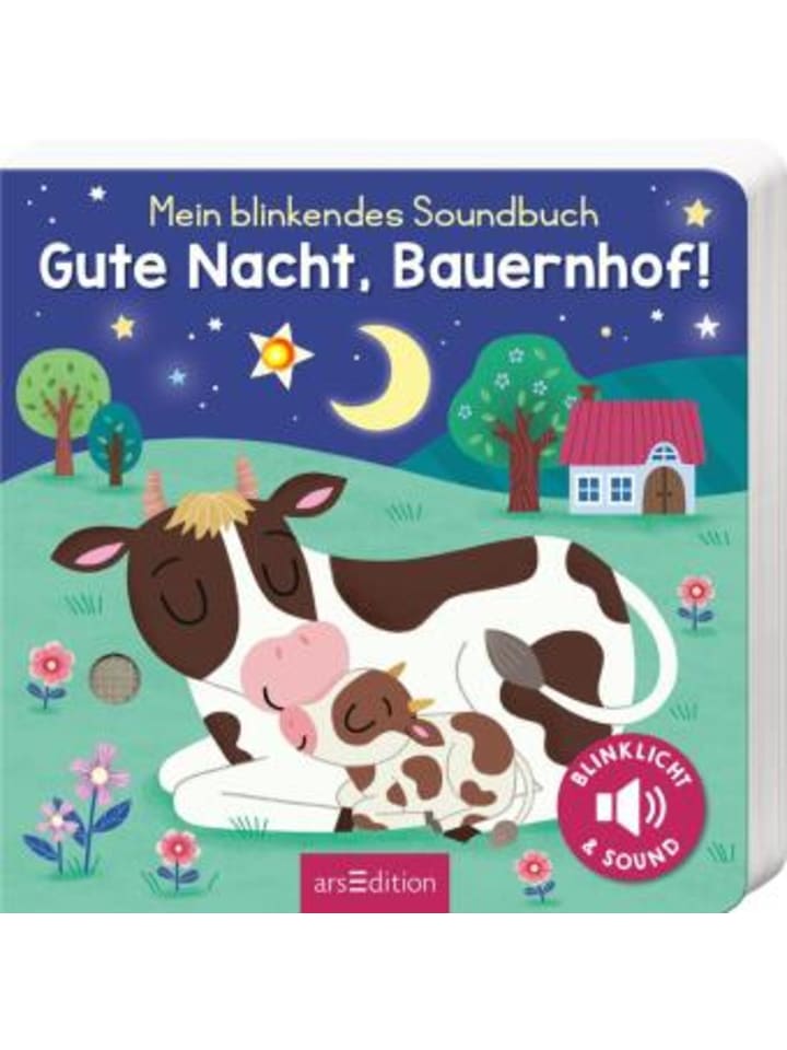 ars edition Buch - Mein blinkendes Soundbuch - Gute Nacht, Bauernhof! günstig kaufen onesize