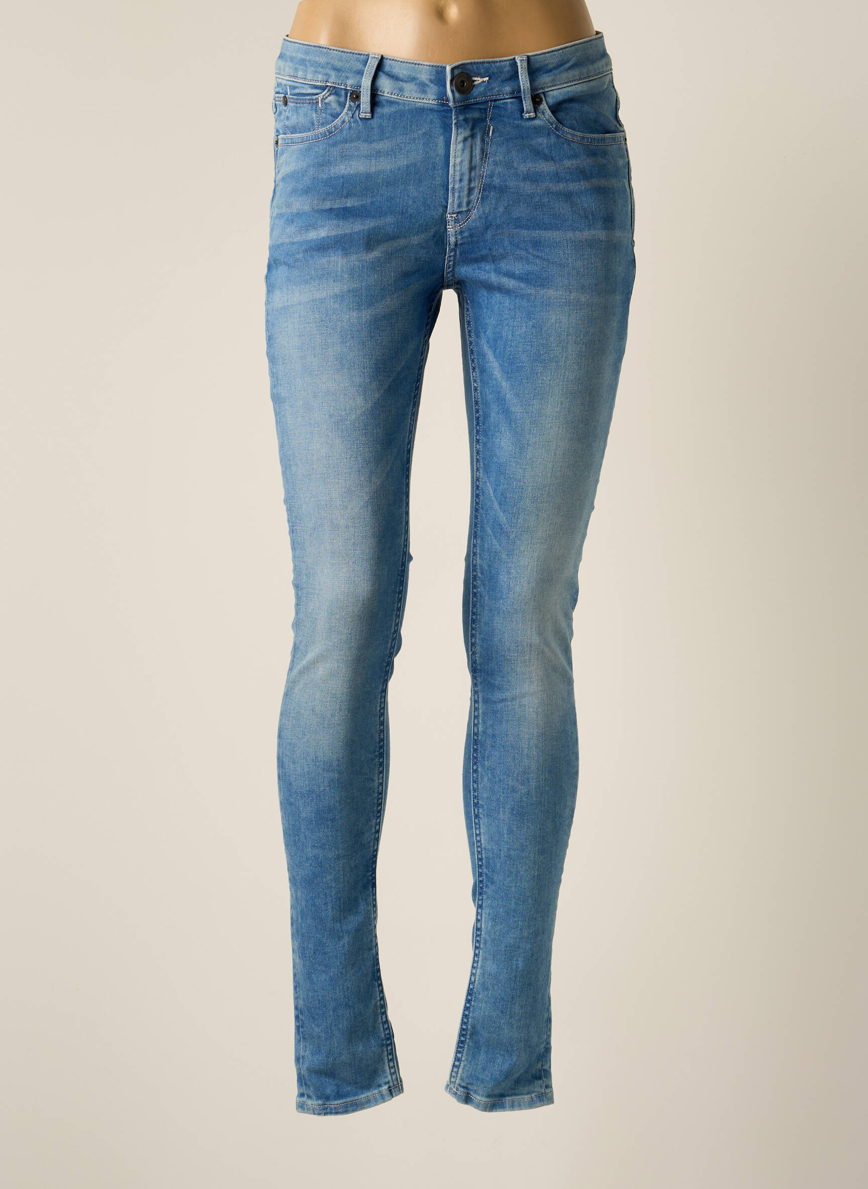 Garcia Jeans Skinny Femme couleur bleu