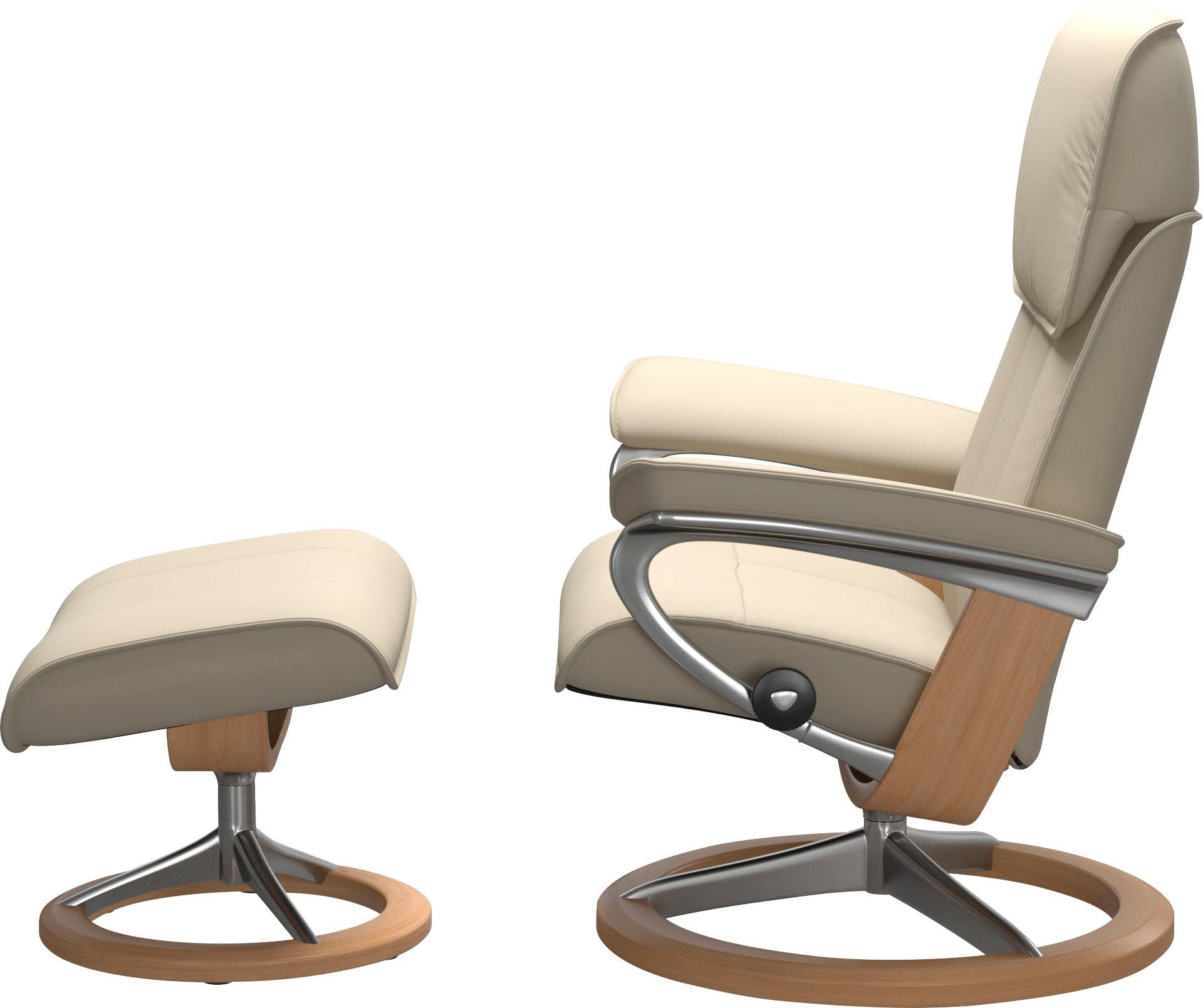 Stressless® Relaxsessel Admiral, mit Signature Base, Größe M & L, Gestell Eiche