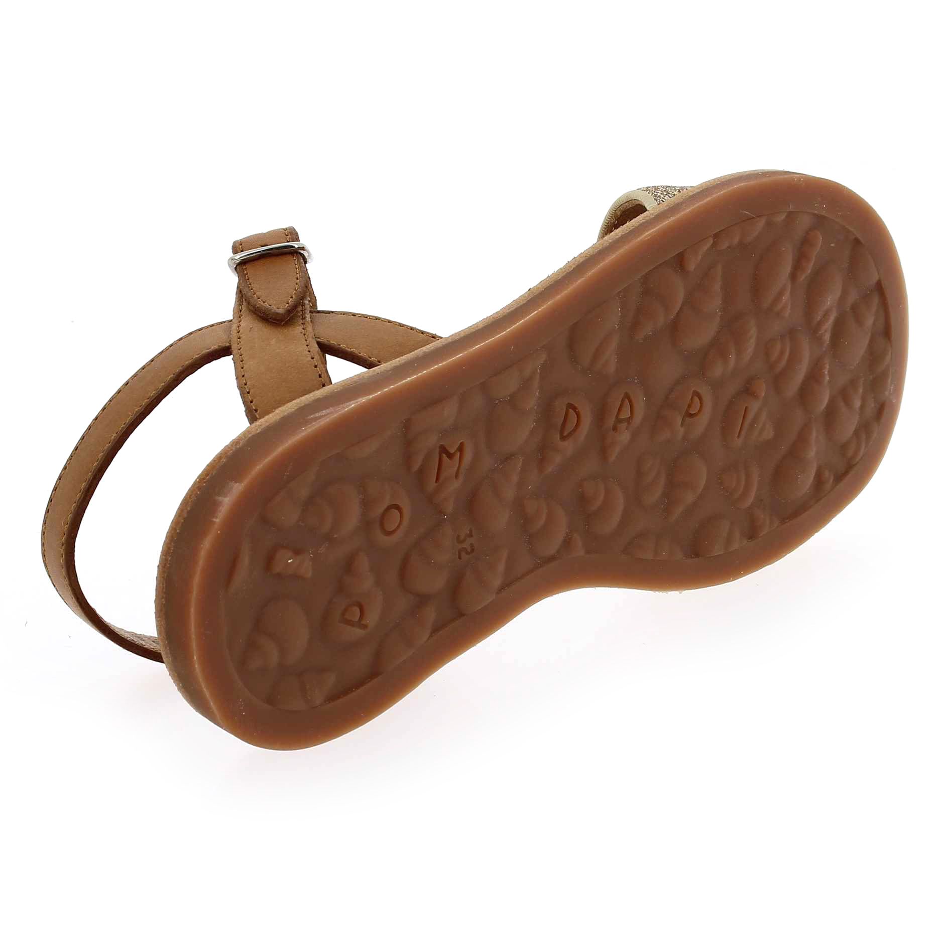 Pom d'api  PLAGETTE BUCKLE TAO - Camel Or