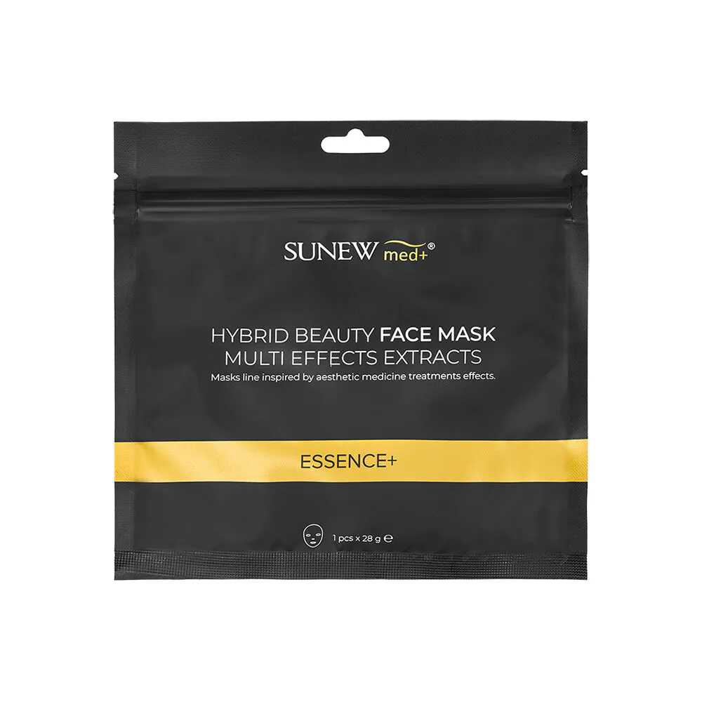 Sunew Med Essence+ maska za lice s peptidima i puževom sluzi 1 kom