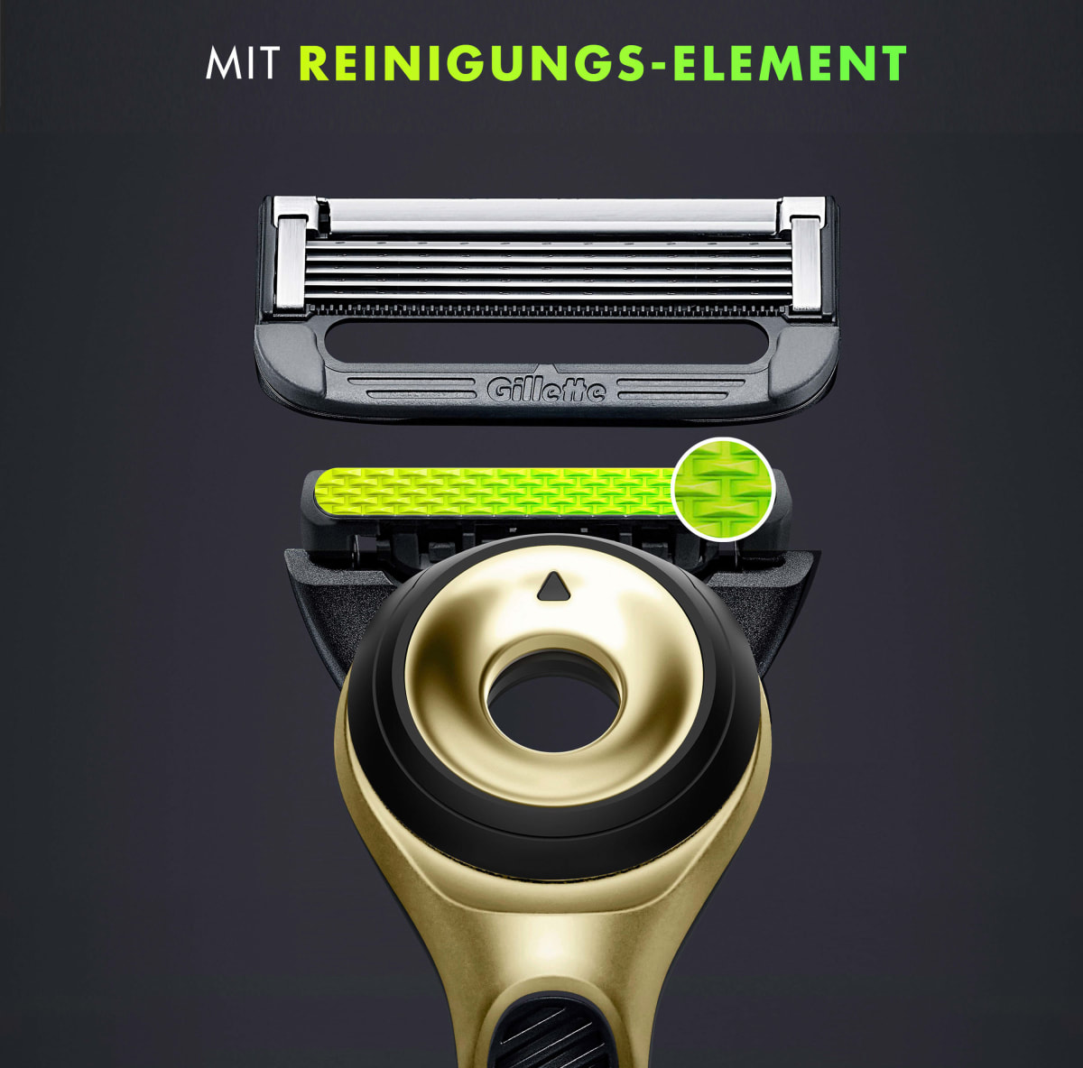 Rasierer, Labs Champion Gold Edition, 1 St