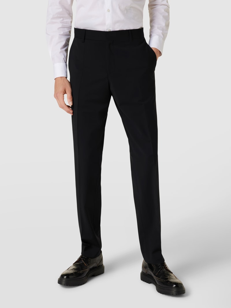Slim Fit Anzughose Modell 'Genius' in schwarz