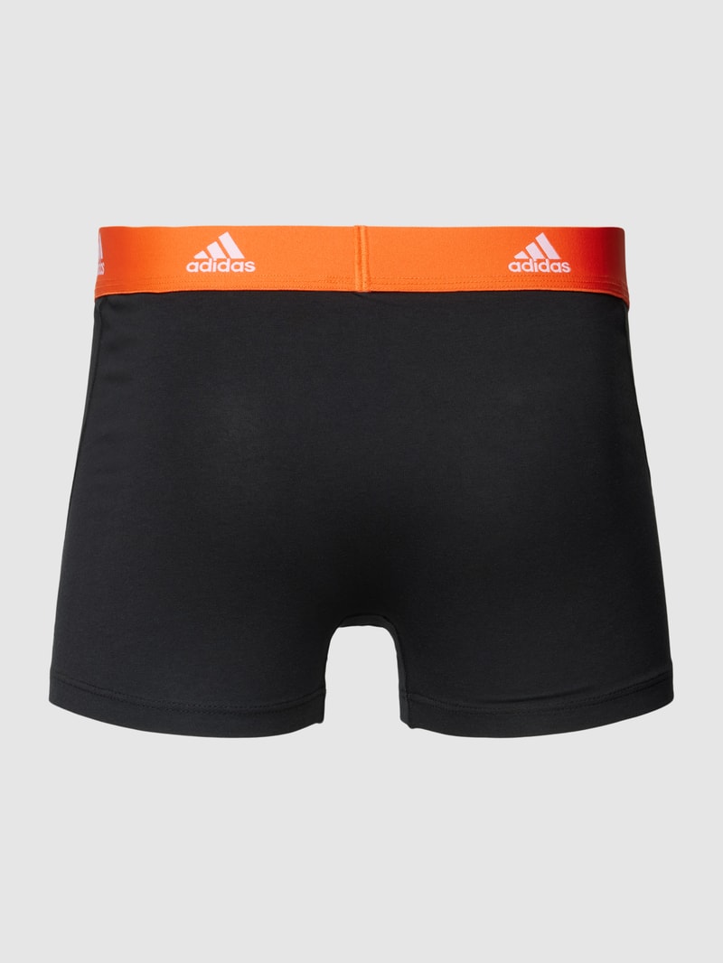 Trunks mit Label-Bund im 3er-Pack in schwarz