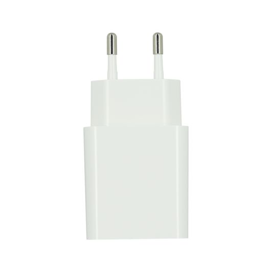 NETSTROOMLADER 2,4A   WITTE LIGHTNING-KABEL 1M HIGH ONE