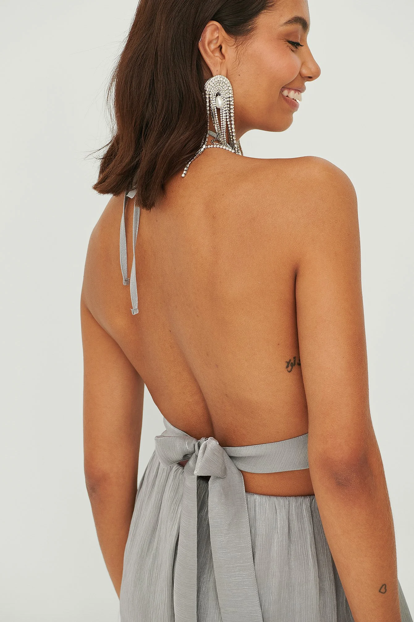 Neckholder-Oberteil in Glanz-Optik