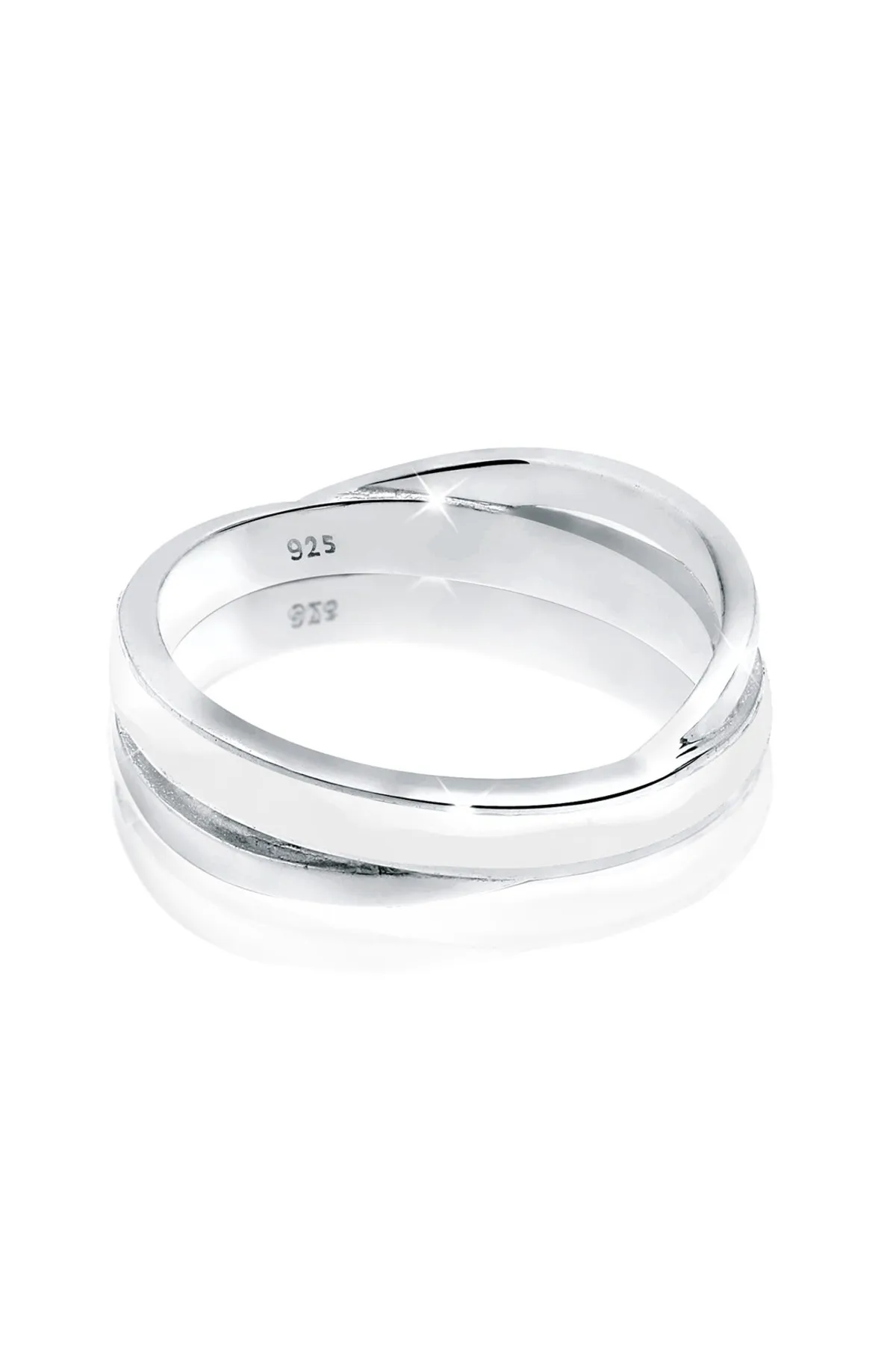 ELLI  Ring - Weiß - Ohne Stein