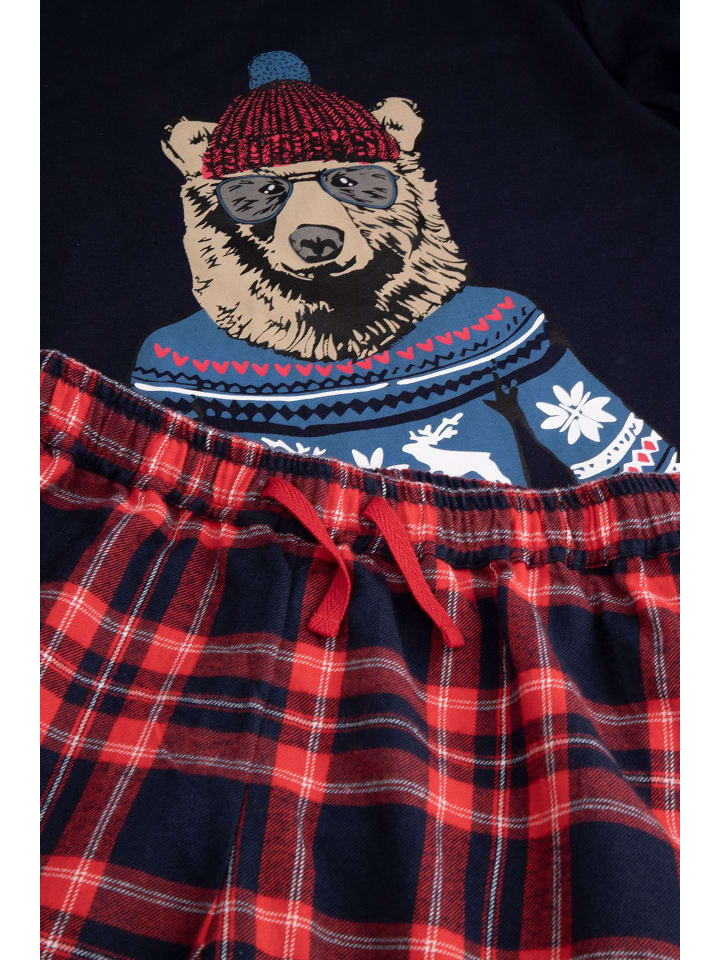 Coccodrillo Pyjama für Jungen in dunkelblau günstig kaufen