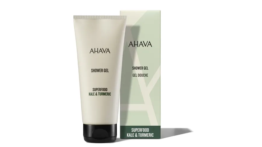 AHAVA Superfood Kale & Turmeric Shower Gel 200 ml