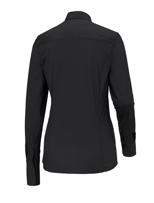 Business Bluse e.s.comfort, langarm