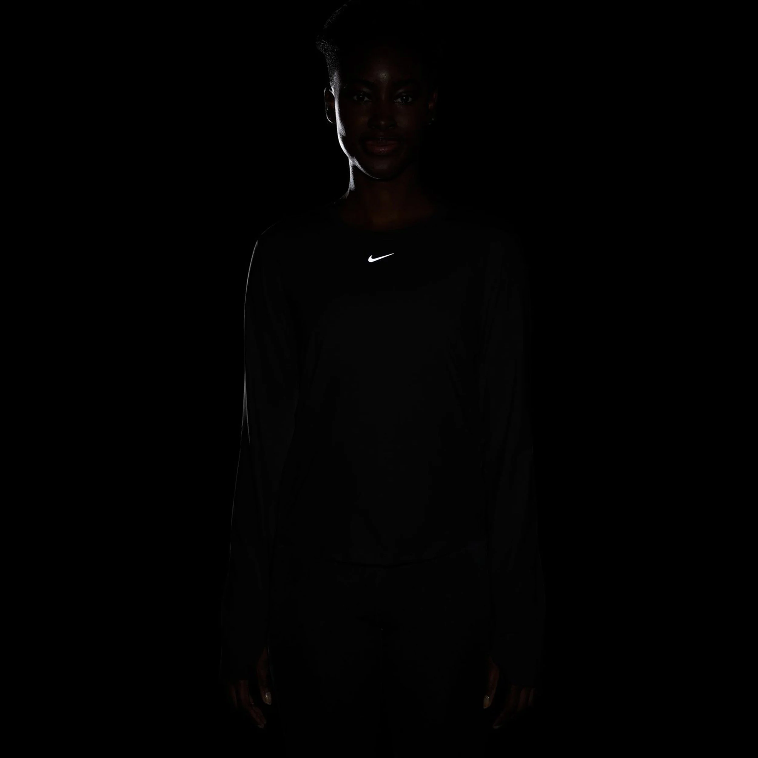 One Classic Dri-Fit Longsleeve Damen - Schwarz