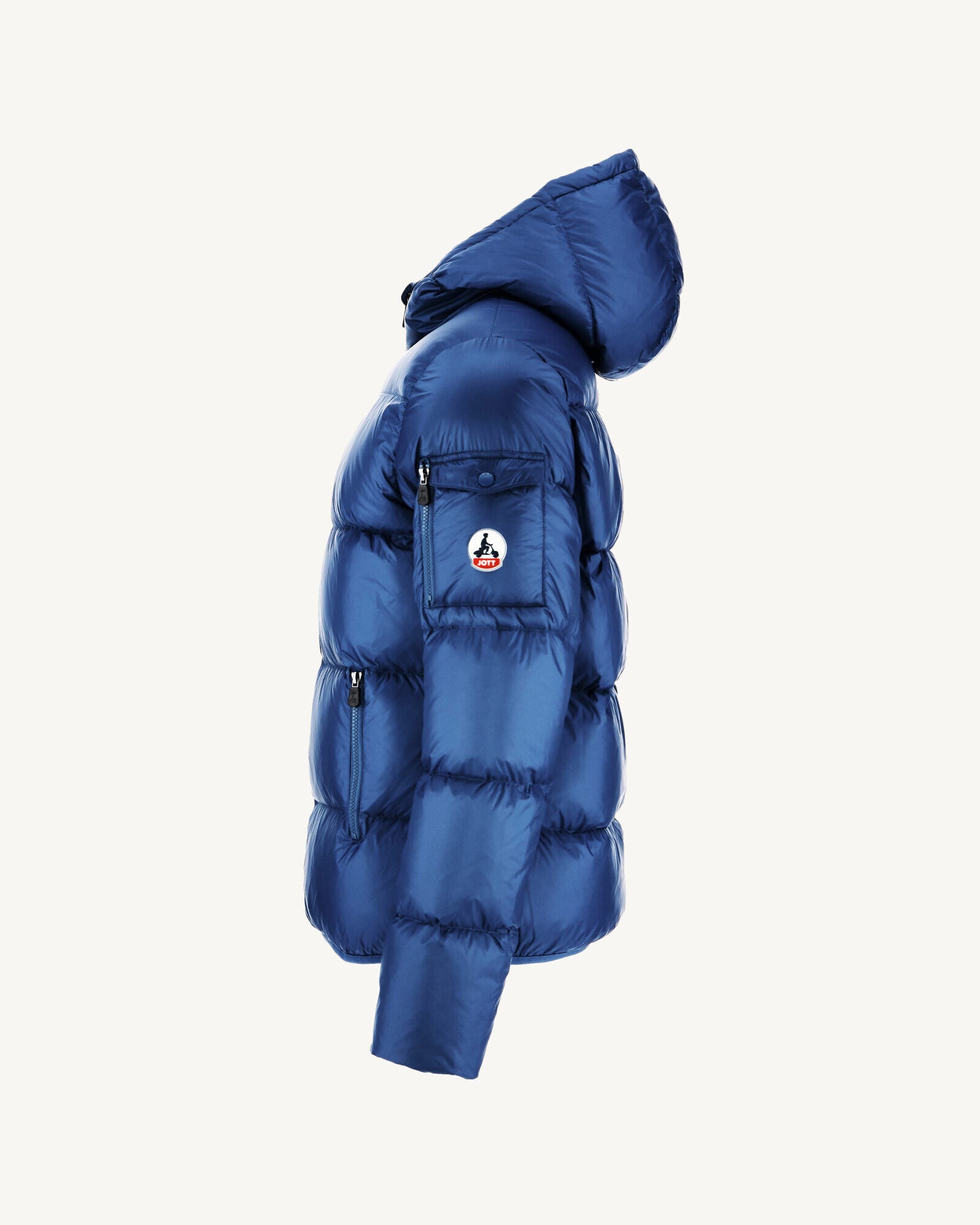 Doudoune à capuche Grand Froid Dark denim Java