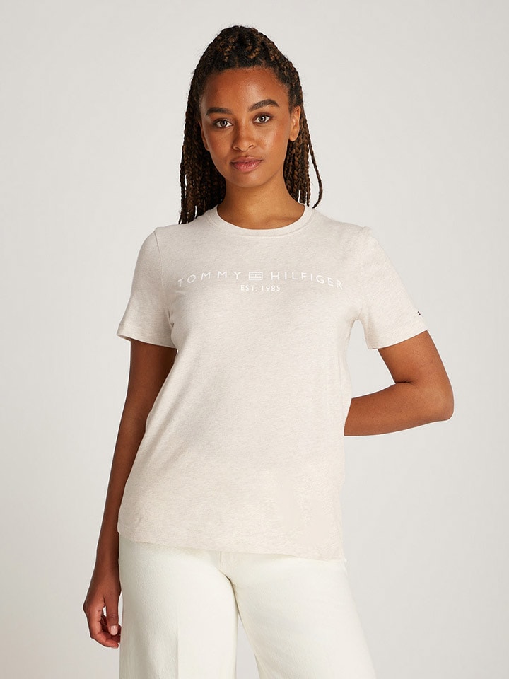 Tommy Hilfiger Shirt in Creme günstig kaufen