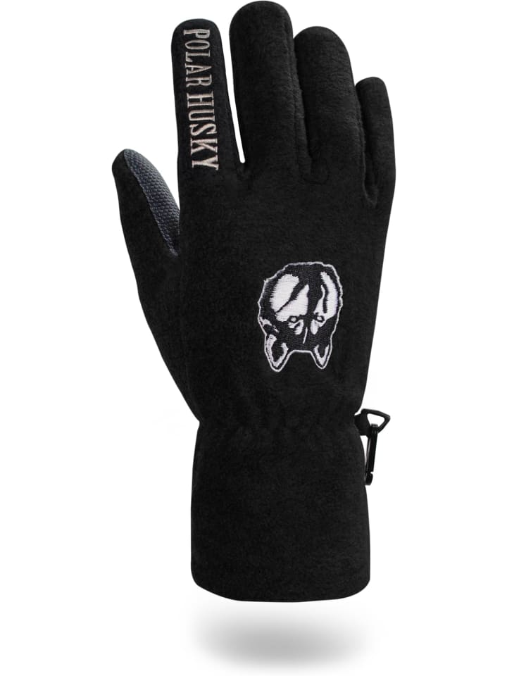 Polar Husky Fleece Handschuhe Lhotse in Schwarz günstig kaufen