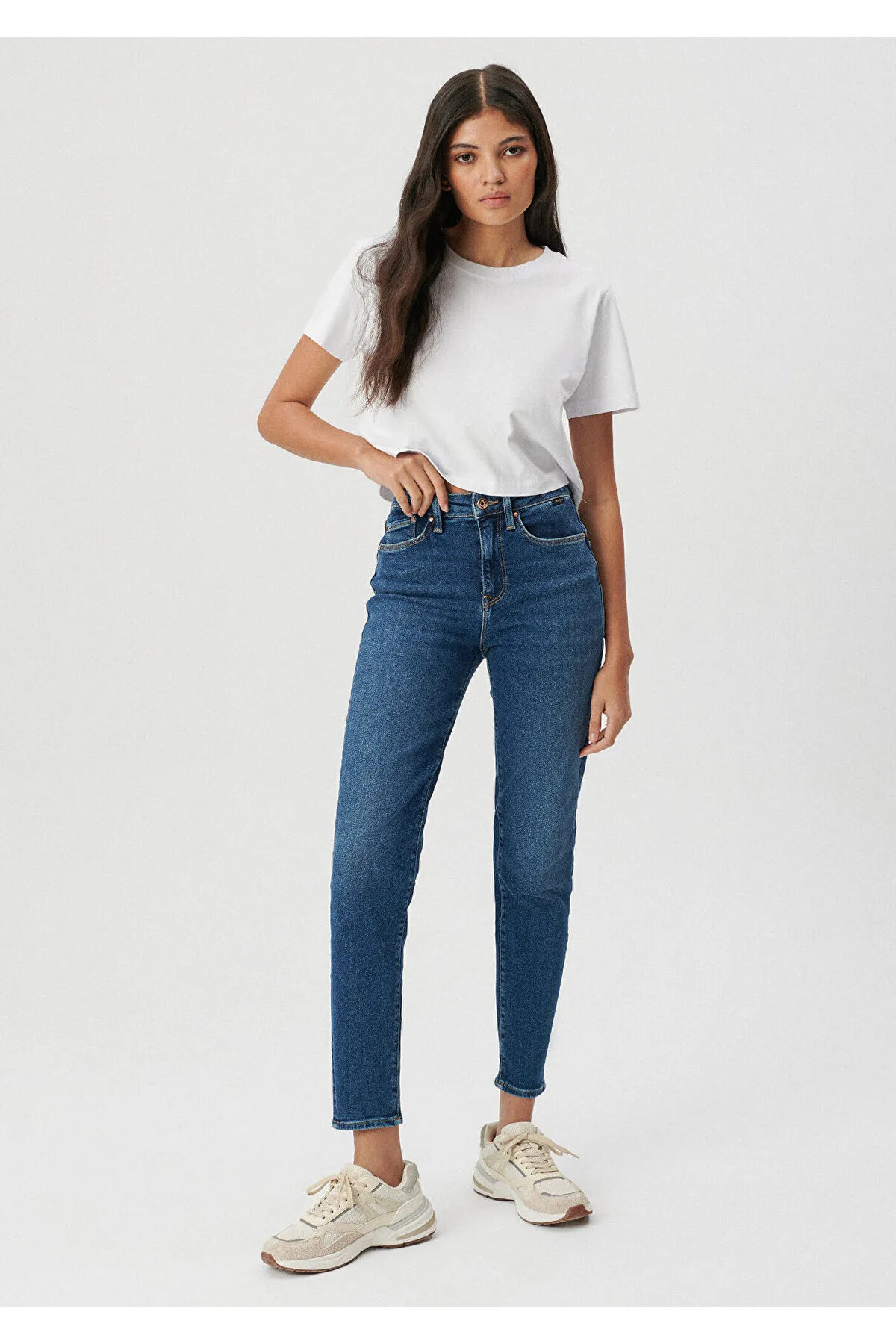 Mavi  Cindy Gold Shape Dark Jean-Hose 100277-33687